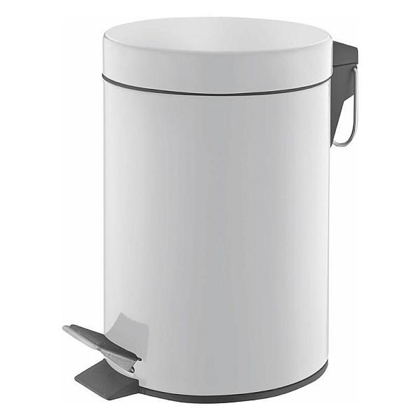 BIN WITH PEDAL WHITE T-Y0120M 20 L OKKO