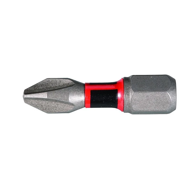 IMPACT TORSION SCREW BIT PH2-25MM 2PCS