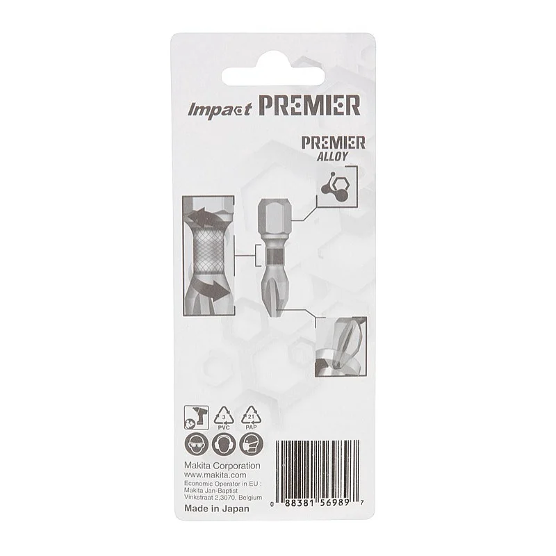 IMPACT TORSION SCREW BIT T25-25MM 2PCS IMPACT TORSION SCREW BIT T25-25MM 2PCS