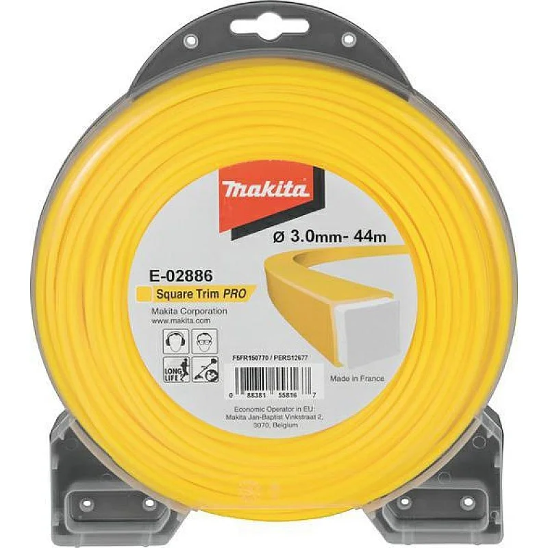 Aukla trimmerim 3.0 mm/44 m kvadrātveida Aukla trimmerim 3.0 mm/44 m kvadrātveida