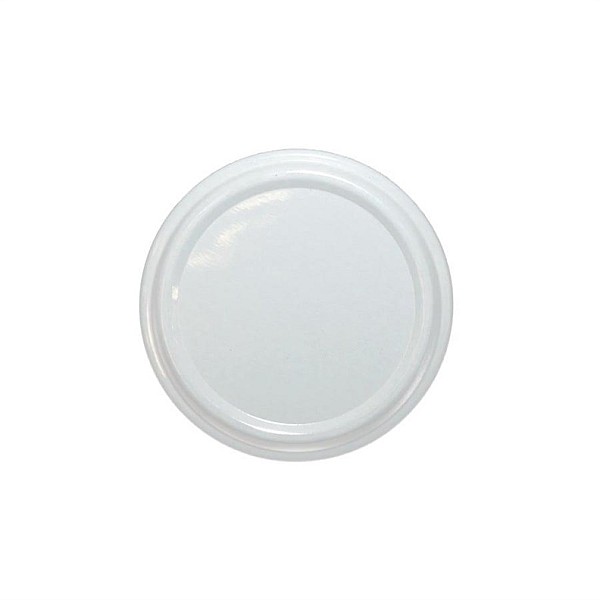 LIDS FOR JARS 82MM WHITE PACKED 10PCS