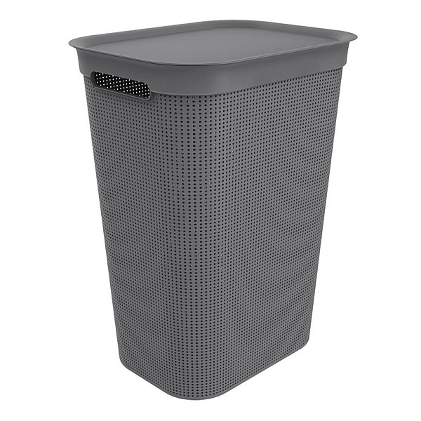 LAUNDRY HAMPER 50L BRISEN ANTHRACITE