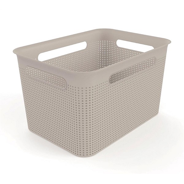 STORAGE BOX16L BRISEN CAPPUCCINO