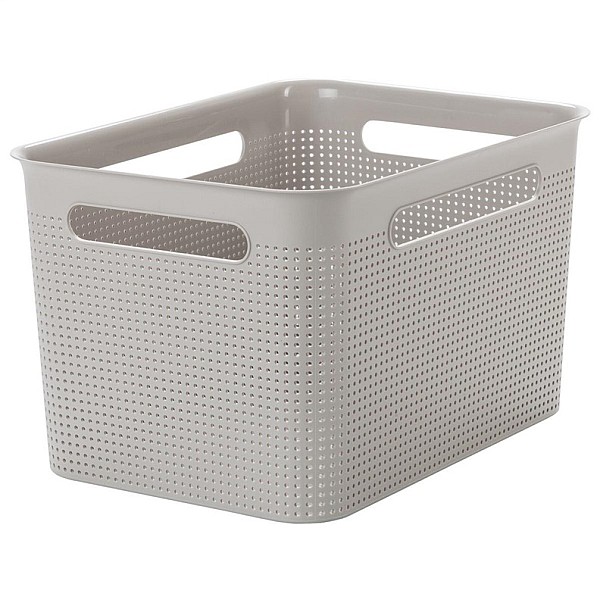 STORAGE BOX16L BRISEN CAPPUCCINO