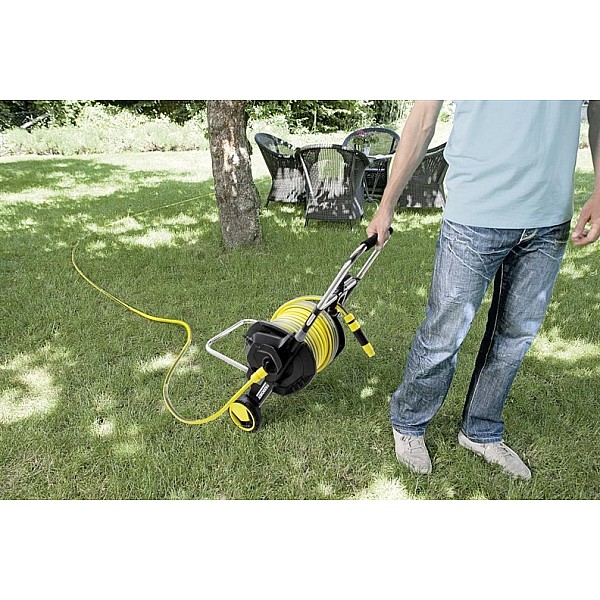 Laistymo vežimėlis su 30 m žarna KARCHER HT 4.530