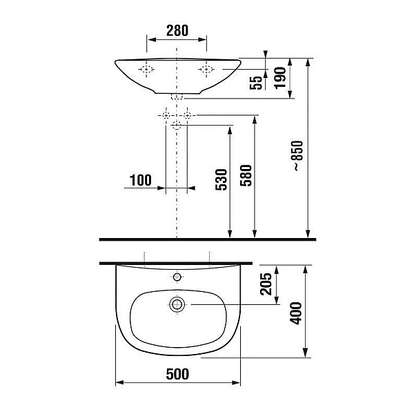 IZLIETNE ZETA 50CM H8103900001043