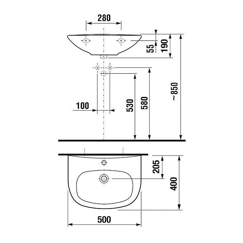 IZLIETNE ZETA 50CM H8103900001043 IZLIETNE ZETA 50CM H8103900001043