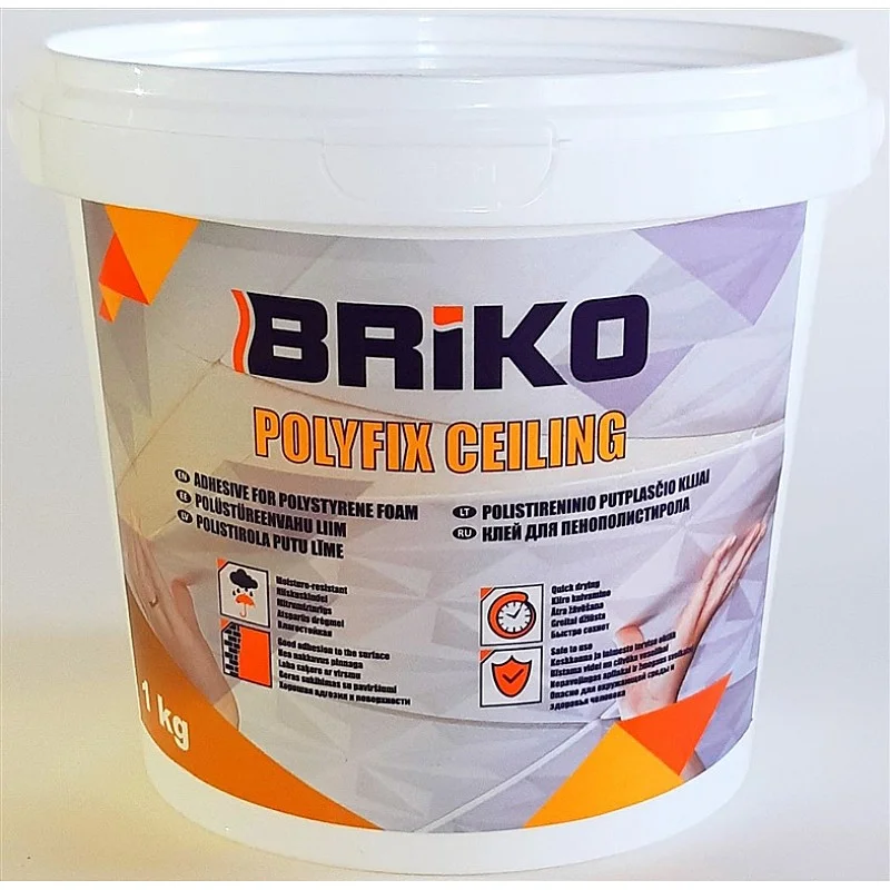 LĪME BRIKO POLYFIXCEILING 1KG LĪME BRIKO POLYFIXCEILING 1KG