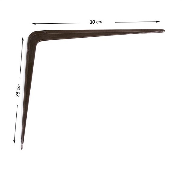 SHELF HOLDER 300X350 SB-01 BROWN