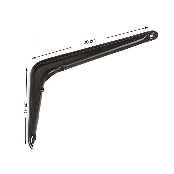 SHELF HOLDER SB-54 200X150 BLACK