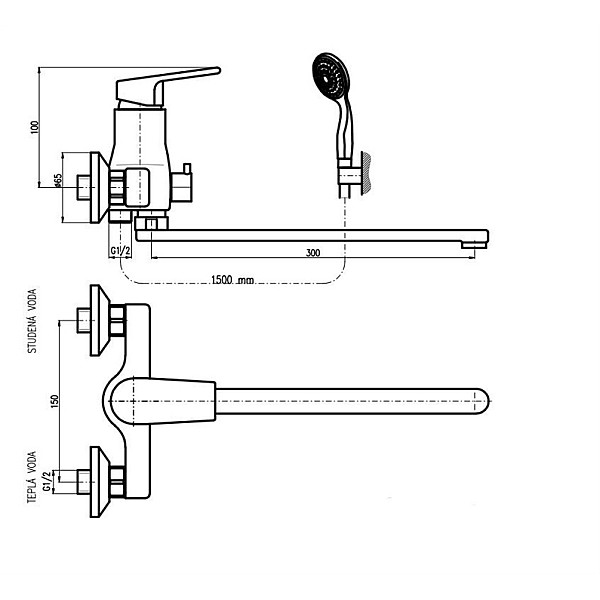 BATH AND BASIN MIXER BLACK MT COLORADO