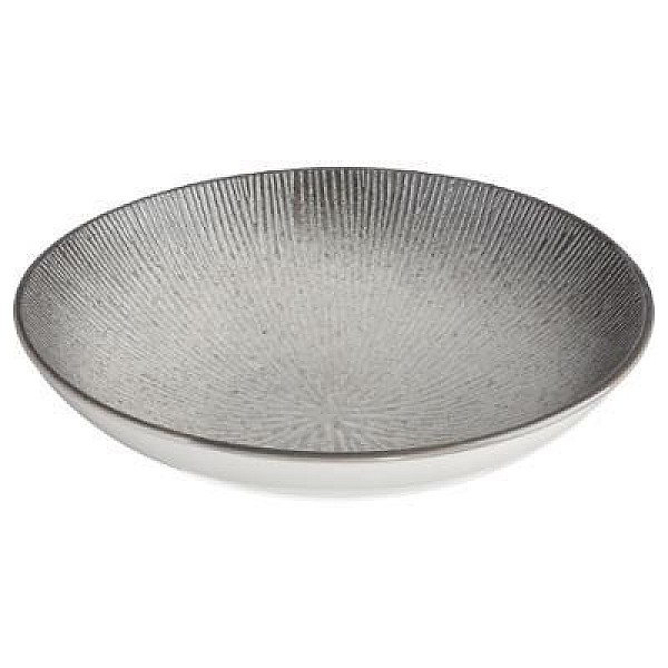 SOUP PLATE GREY ATELIER 19CM