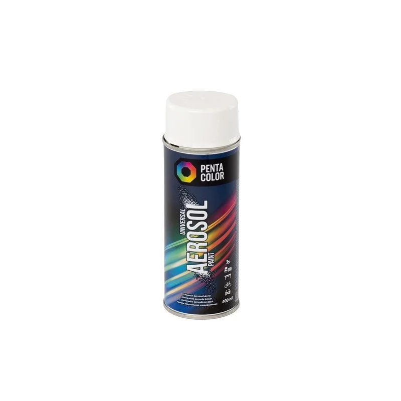 PAINT AER PENTA WHITE GLOSS 400ML R-9010