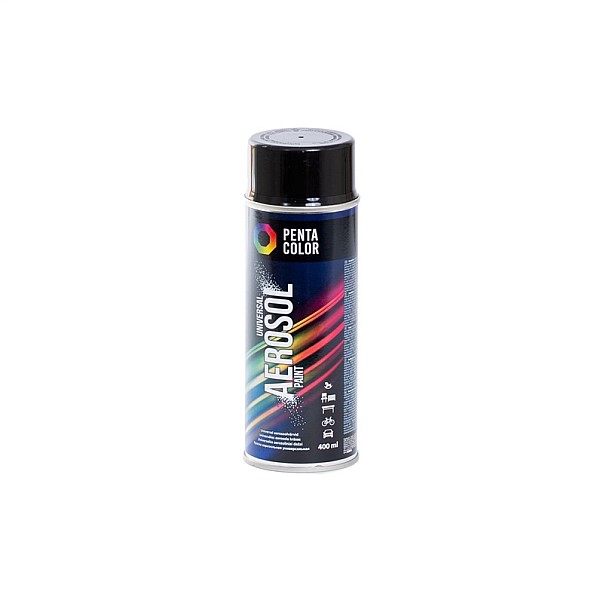 PAINT AER PENTA BLACK GLOSS 400ML R-9005