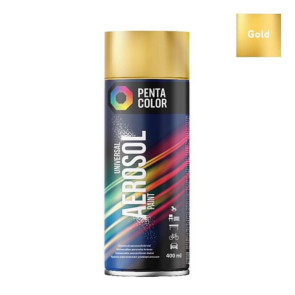 PAINT AEROSOL PENTACOLOR GOLD 400ML