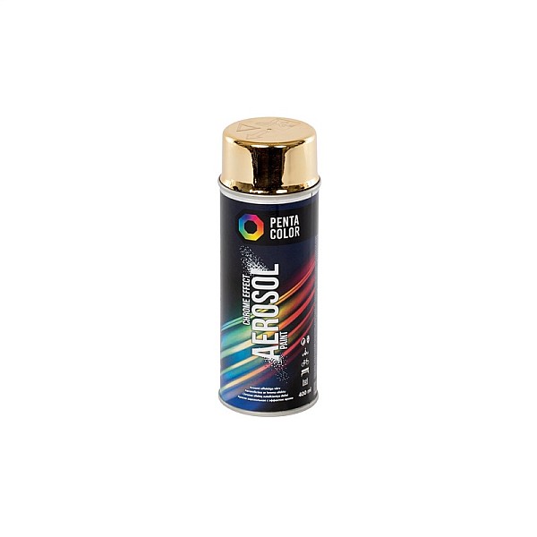 PAINT AEROSOL PENTA GOLD-CHROME 400ML