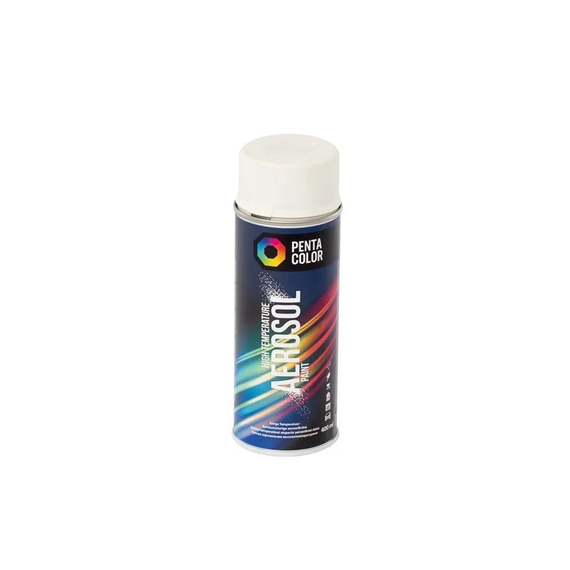 Aerozoliniai dažai Pentacolor High temperature balti 400ml