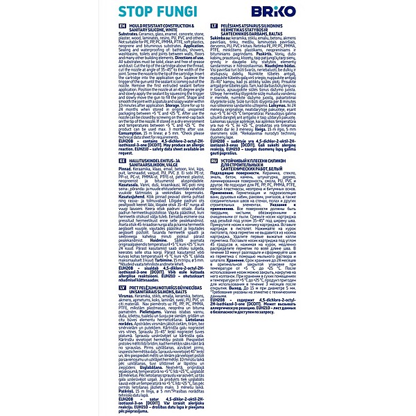 BRIKO STOP FUNGI WHITE 300 ML