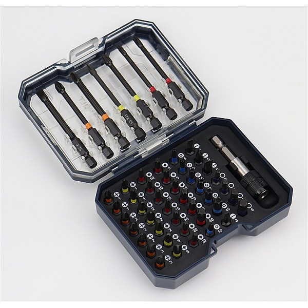 IMPACT SCREWDRIVER BIT SET HAUSHALT 50PC