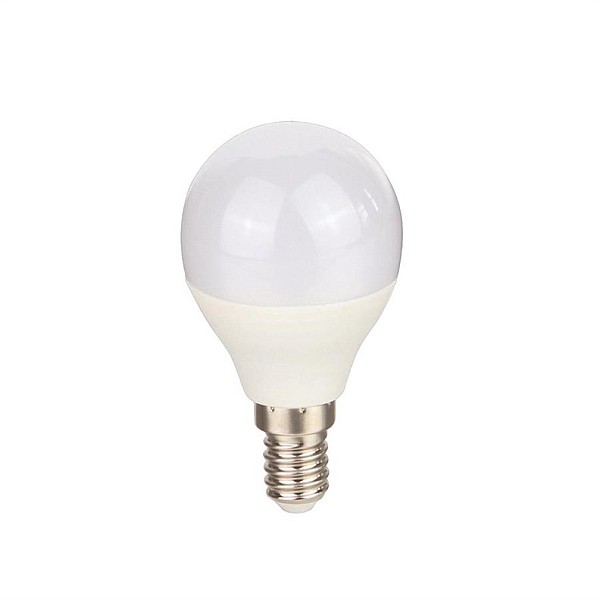 LED lemputė OKKO. G45. E14. 7 W. 620 lm. 3000 K