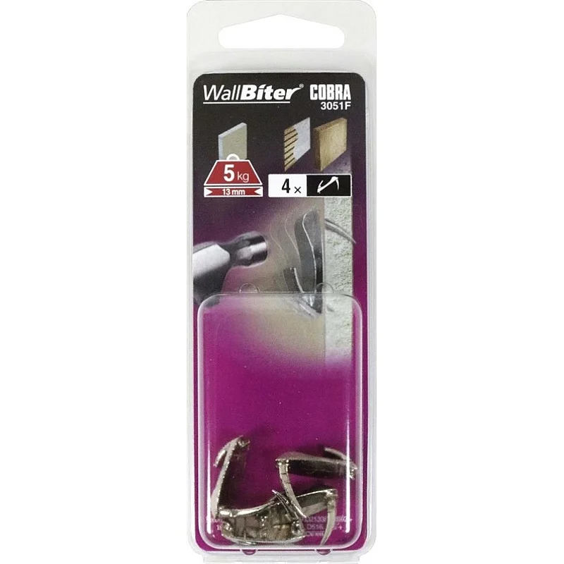 DĪBELIS ĢIPŠKARTONAM 18X20 MM 4 GAB. DĪBELIS ĢIPŠKARTONAM 18X20 MM 4 GAB.