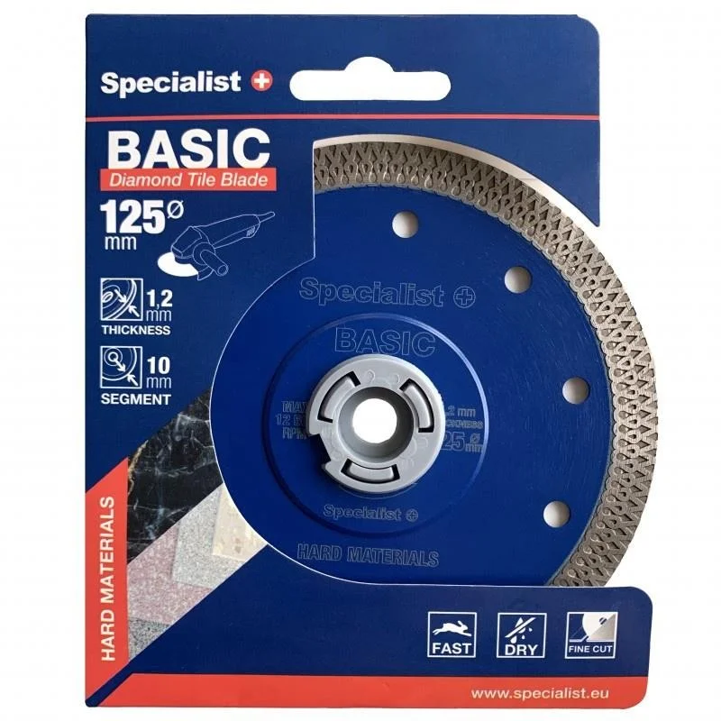 DIMANTA DISKS SPECIALIST BASIC 125X14X1.2 MM DIMANTA DISKS SPECIALIST BASIC 125X14X1.2 MM