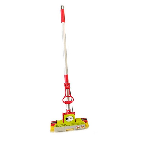 CLEANMOP WITH SPINNING TELESCOPIC OKKO