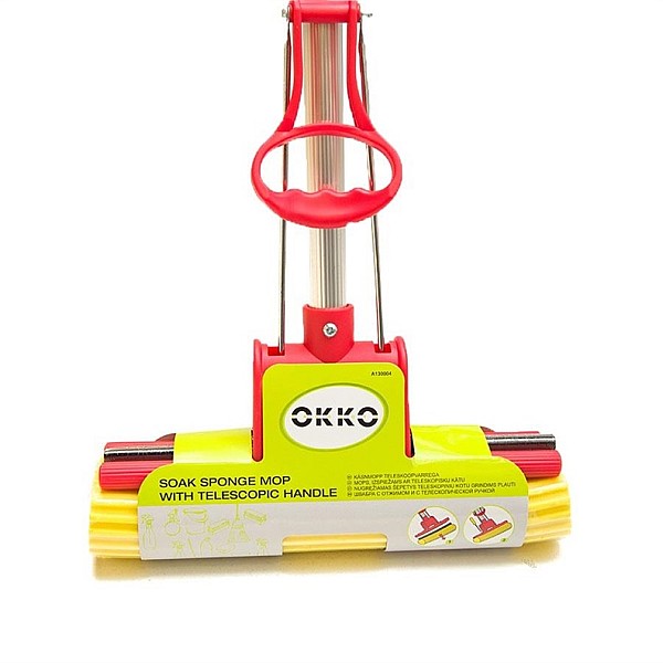 CLEANMOP WITH SPINNING TELESCOPIC OKKO