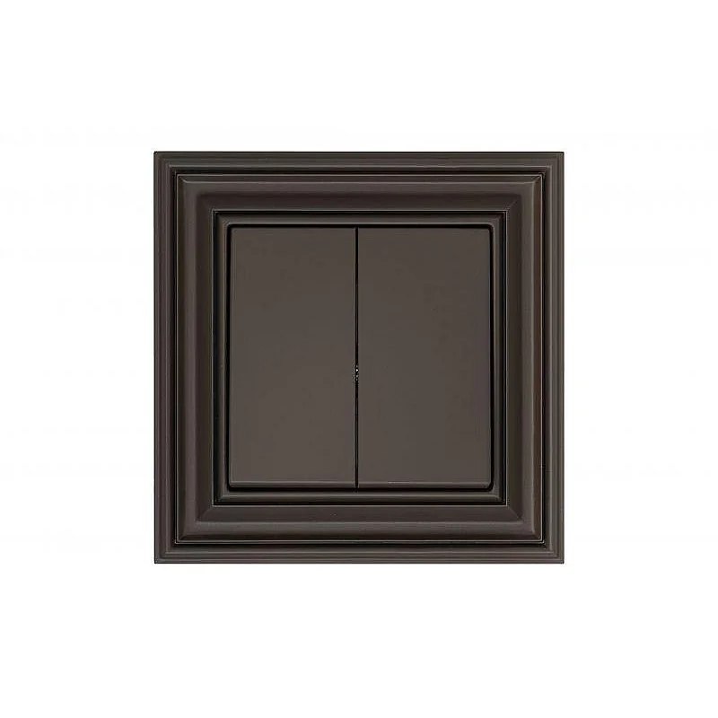 Jungiklis LIREGUS RETRO. 2 klav.. rudos spalvos Jungiklis LIREGUS RETRO. 2 klav.. rudos spalvos