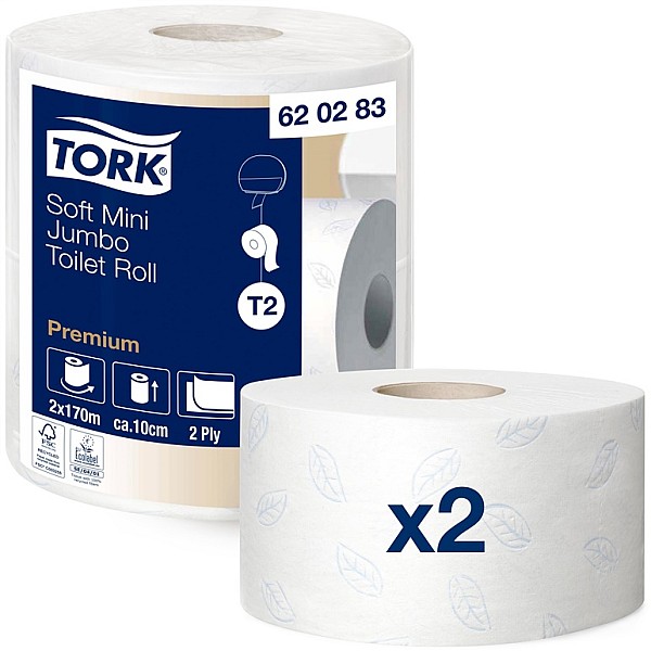 Tualetinis popierius TORK MINI JUMBO TR PREM 170 m