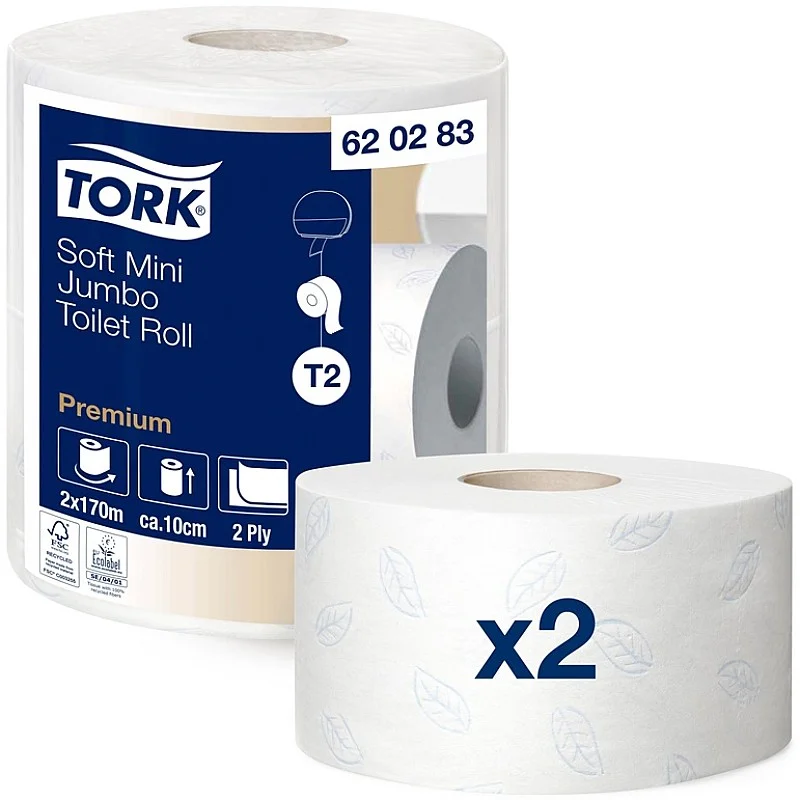 TUALETES PAP.TORKMINIJUMBO 2P 170M C/C TUALETES PAP.TORKMINIJUMBO 2P 170M C/C