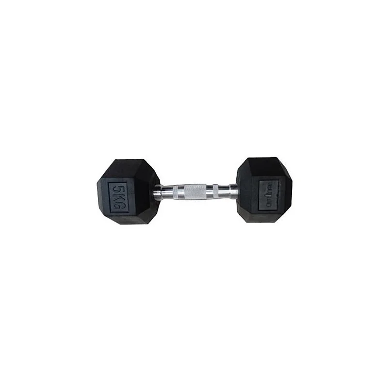 RUBBER HEXDUMBBELL YLDB35 5KG