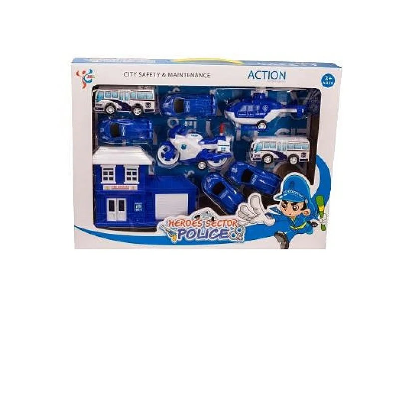 TOY SET POLICE JKL-02A