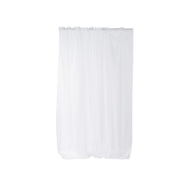 CURTAIN A1119-SABLE P (WHITE) 280X260 D