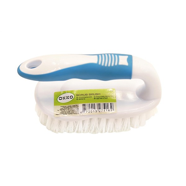 BATH SCRUB BRUSH 19700 WITH ERGONOMIC H