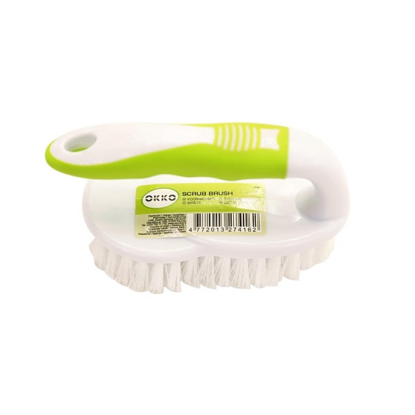 BATH SCRUB BRUSH 19700 WITH ERGONOMIC H