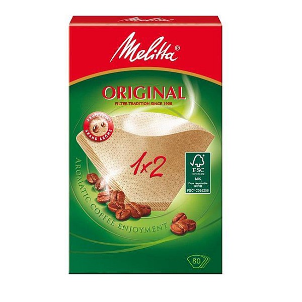 Kafijas filtri Melitta 1X2/40