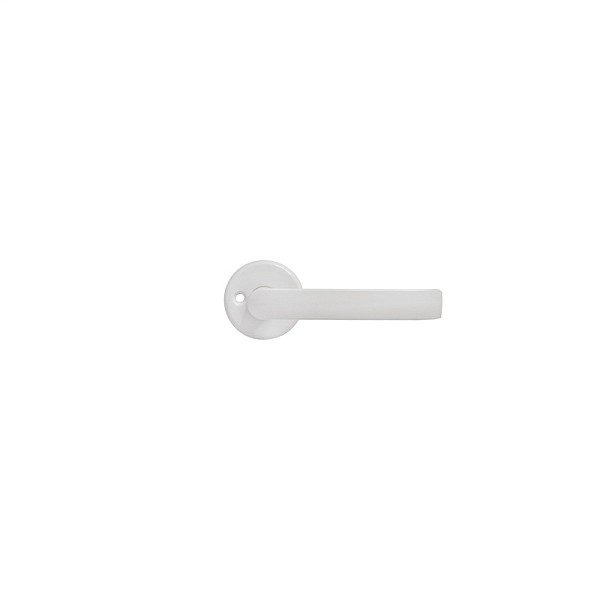 HANDLE ON ROSE 16/006 WHITE ALUMINIUM