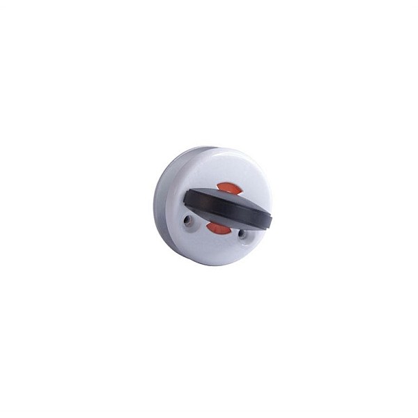 ESCUTCHEON 0350 STEEL BATHROOM WHITE