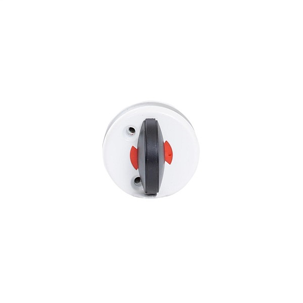 ESCUTCHEON 0350 STEEL BATHROOM WHITE