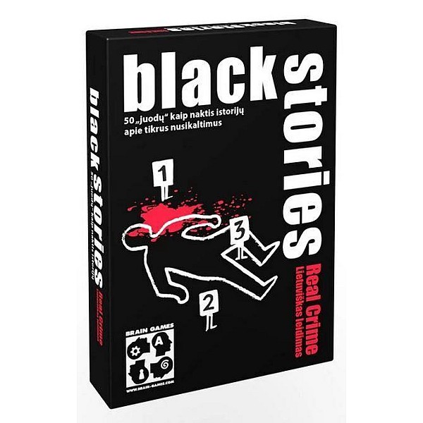 Brain Games Black Stories Real Crime LT