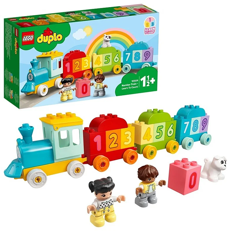 Konstruktorius LEGO® Duplo 10954. Skaičių traukinys Konstruktorius LEGO® Duplo 10954. Skaičių traukinys
