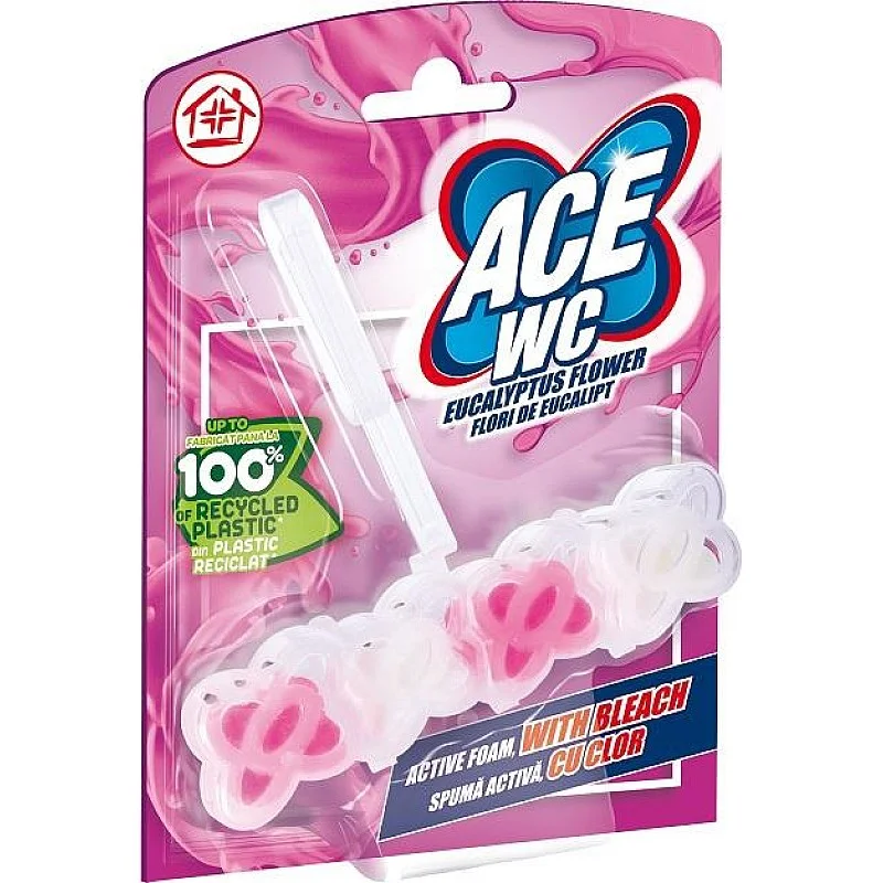 WC tualeto gaiviklis-valiklis ACE. Eucalyptus Flower. 48 g
