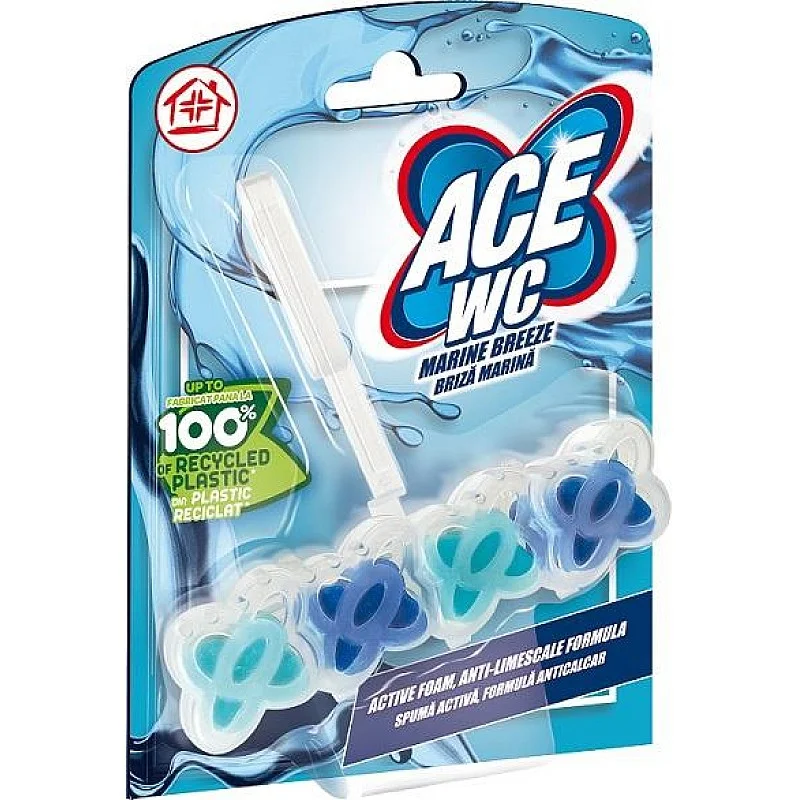 WC tualeto gaiviklis-valiklis ACE. Marine breeze. 48 g