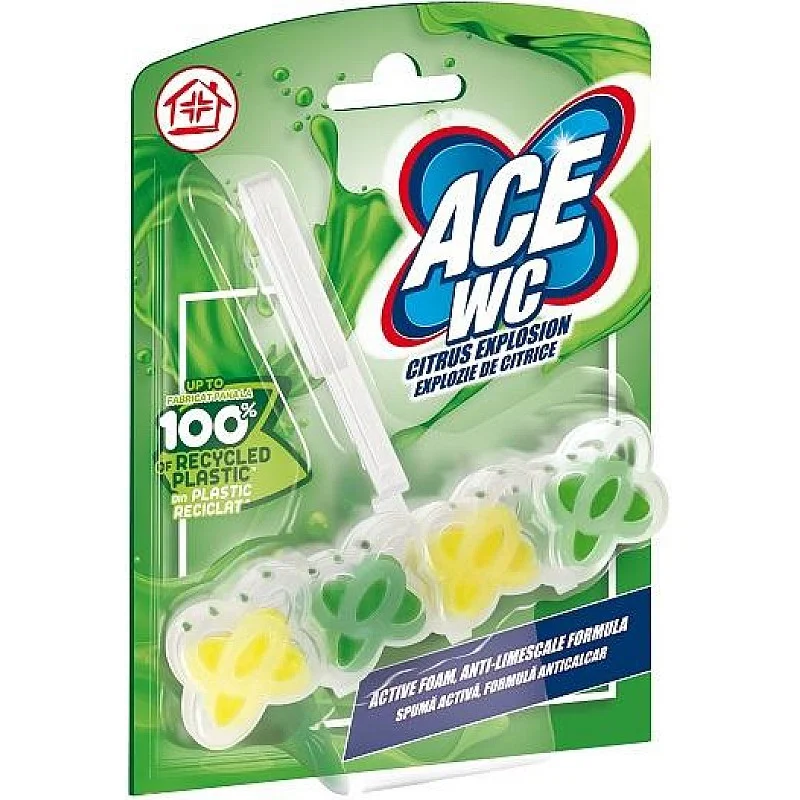 WC tualeto gaiviklis-valiklis ACE. Citrus explosion 48 g