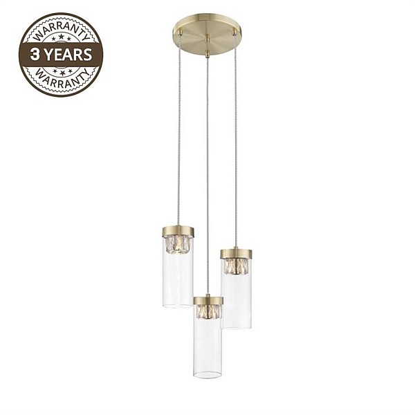 PENDANT LAMP PORTO 20101AB-3Y 3X25W G9