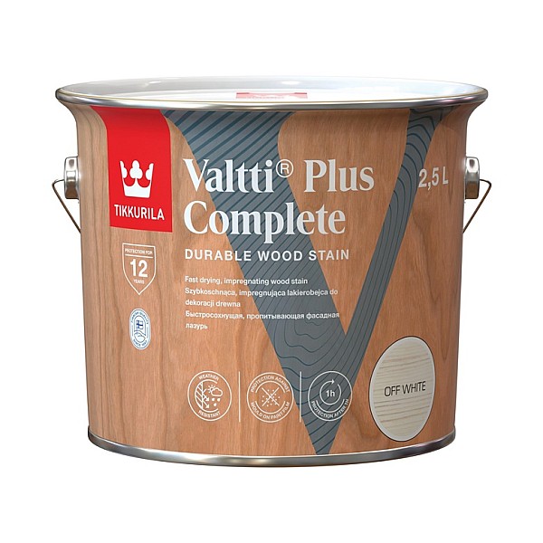 VALTTI PLUS COMPLETE OFF WHITE 2.5L