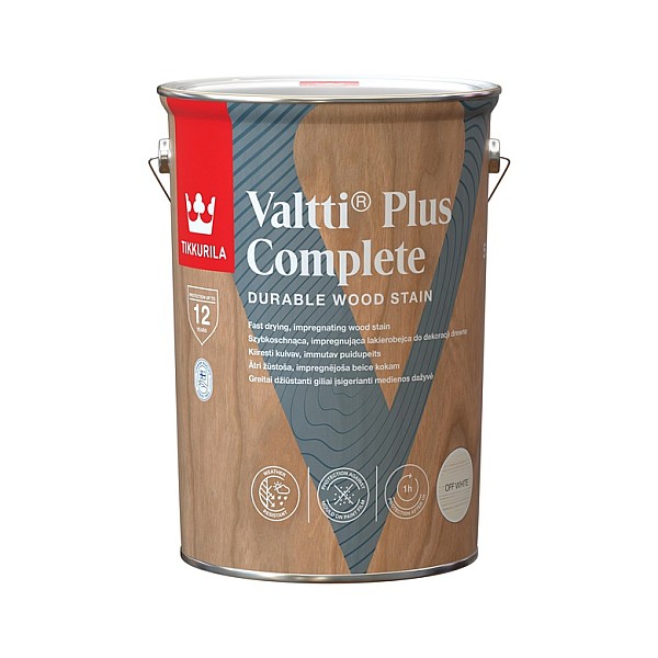 VALTTI PLUS COMPLETE OFF WHITE 5L