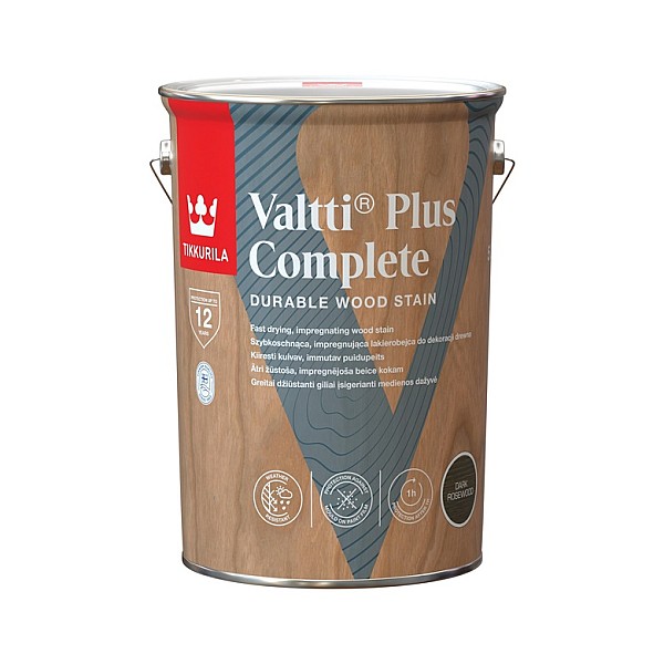 VALTTI PLUS COMPLETE DARK ROSEWOOD 5L