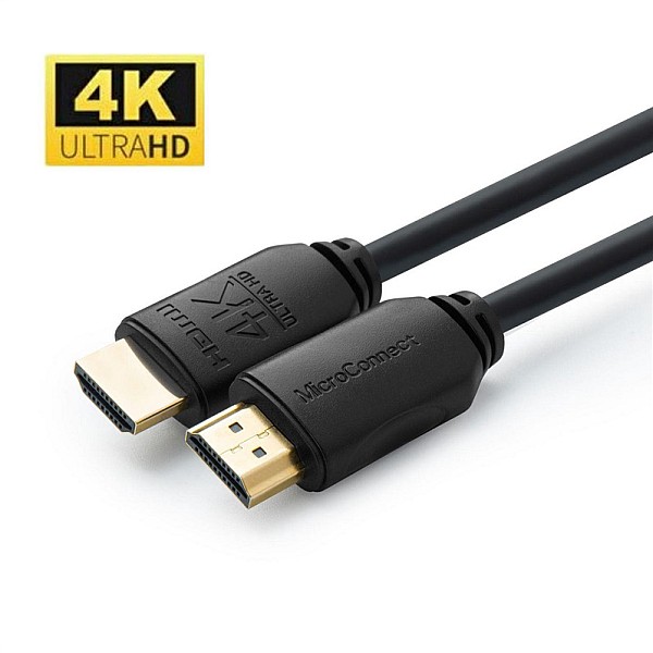 Kabelis MICRO_CONNEC HDMI M. HDMI M. 3m. melns